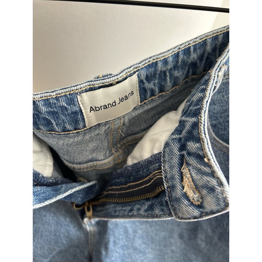 Revolve Abrad Denim Shorts 12 Blue Hi Rise 90’s
 Festival Y2K - Picture 8 of 13